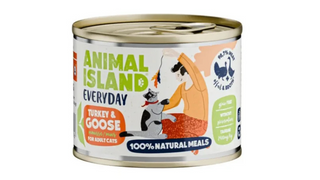 Animal Island Everyday kot Indyk, Gęś 200g