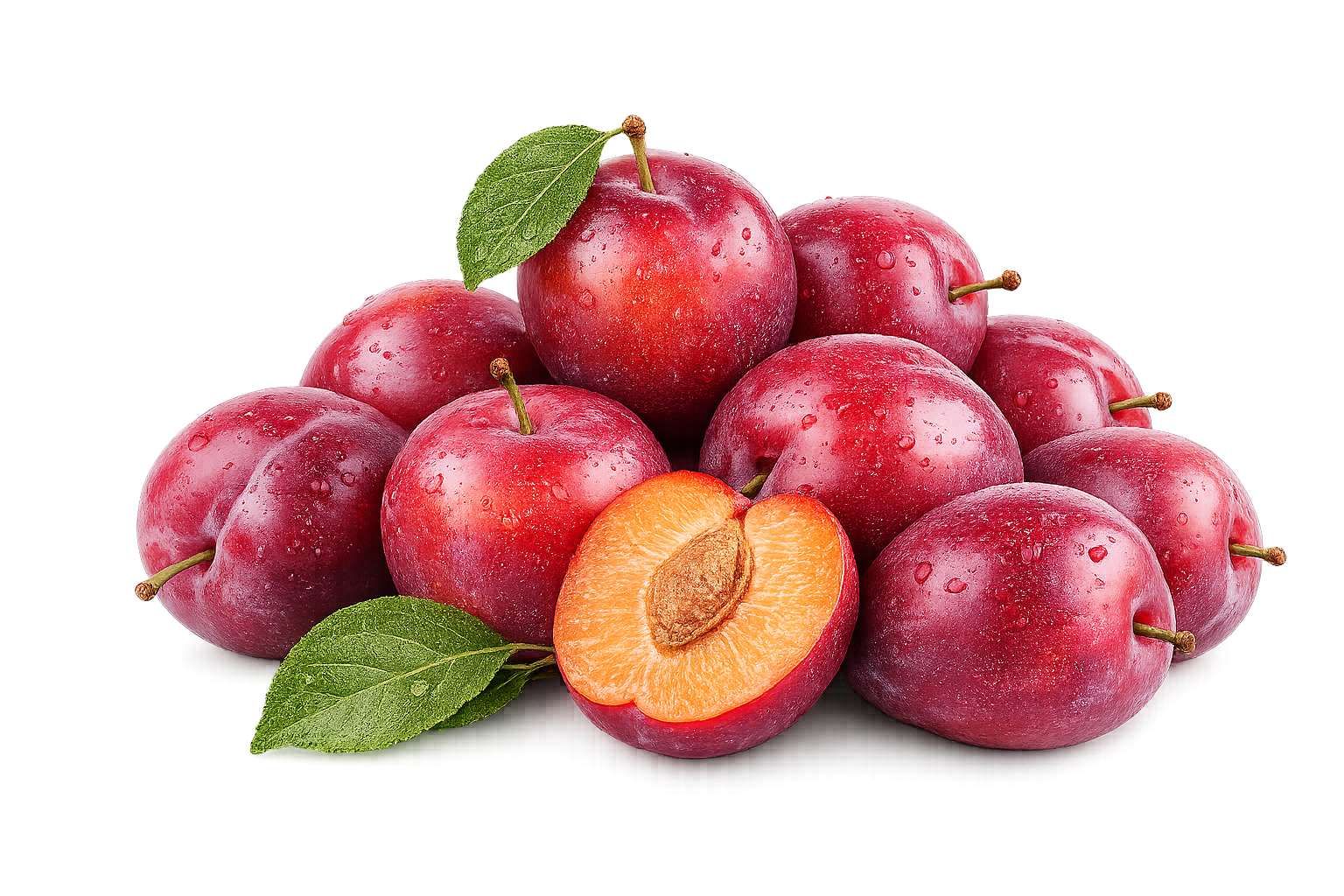 Prunes rouges fraîches, 500 g