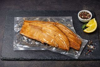 შებოლილი ქაშაყის ფილე