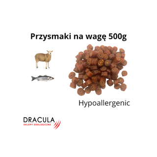 SUSHI ROLLS JAGNIĘCINA Z RYBĄ 500g