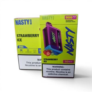 NASTY Strawberry Ice Bar, 9000 Puffs