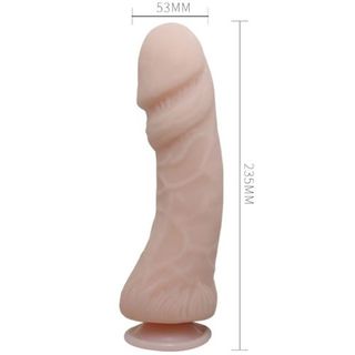 Dildo con vibracion natural 23,5cm