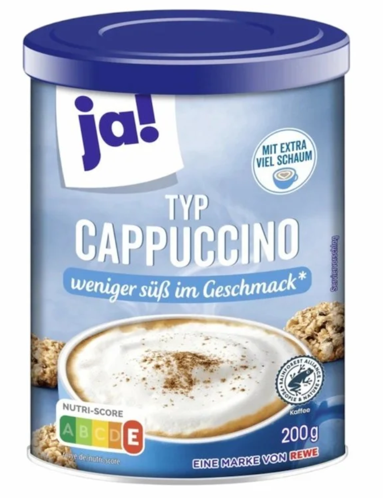 ja! Typ Cappuccino Boisson Instantanée – 200 g