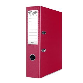 Segregator BASIC-S bordowy PP, A4/75 mm
