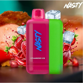 Nasty Bolt Strawberry Ice Disposable Vape, 50000 Puffs