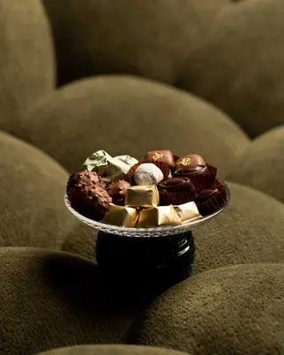 Coupe Champignon Verte - chocolat