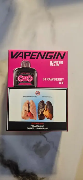 Vapengin Jupiter Plus Strawberry Ice Pod, 13000 Puffs