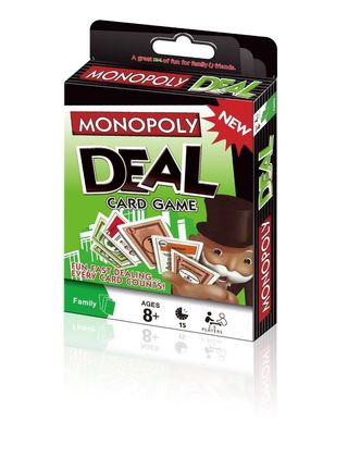 Jeu de Cartes Monopoly Deal – Version Rapide & Fun (Parties de 15 Min)