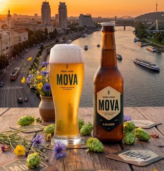 Пиво MOVA Lager (1л)