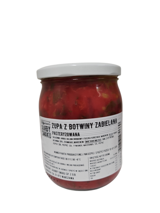Zupa z botwiny zabielana 500ml – Skarby Smaku