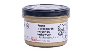 Pasta z prażonych orzechów laskowych i białej czekolady, 180 g