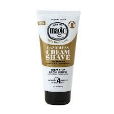 Magic Razorless Cream Shave, 6oz