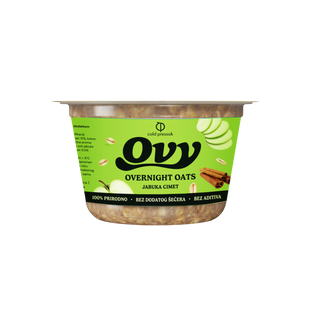 OVY Ovas preko noći sa jabukom i cimetom, 170g