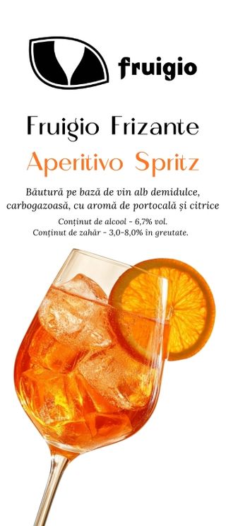 Cocktail Fruigio Frizante Aperitivo Spritz Draft 1l