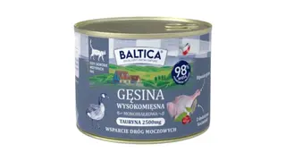 BALTICA Kot dorosły gęsina 185g MONO
