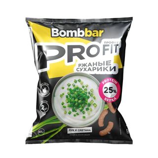 BOMBBAR პროტეინის ჩხირები, არაჟნით და მწვანე ხახვით 50გრ