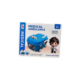 სასწრაფო დახმარების მანქანა / ბოქსი, სამედიცინო აღჭურვილობით