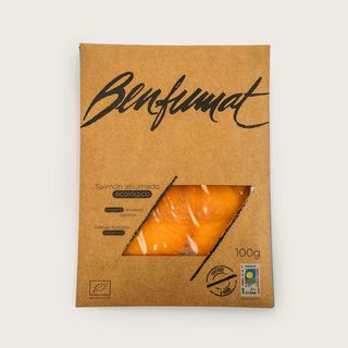 Salmón ahumado ecológico