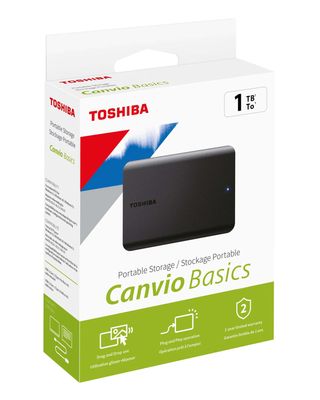Toshiba disque dur portable externe 1TB Noir