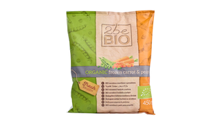 2be BIO Mrożone pianki z groszkiem, 450 g