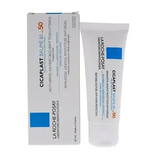 baume réparateur La Roche-Posay Cicaplast Baume B5+ SPF50 en format 40 ml.
