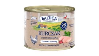 BALTICA Kot dorosły kurczak 185g lekkostrawna, MONO