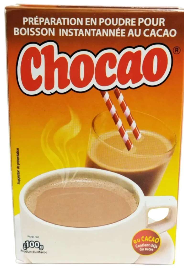 Chocao Poudre Cacao Instantanée – 100 g