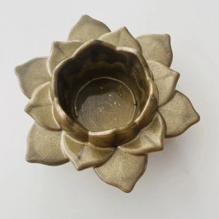 Bougeoir en résine époxy Hand made