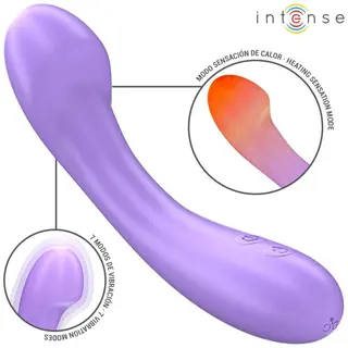 Vibrador Becky con calor y recargable