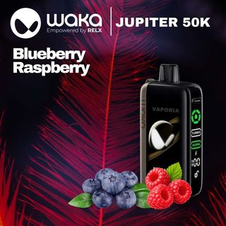 Waka Jupiter 50000 Puffs 5% - Blueberry Raspberry