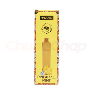WOOSH Pineapple Ice Mint Vape, 1800 Puffs