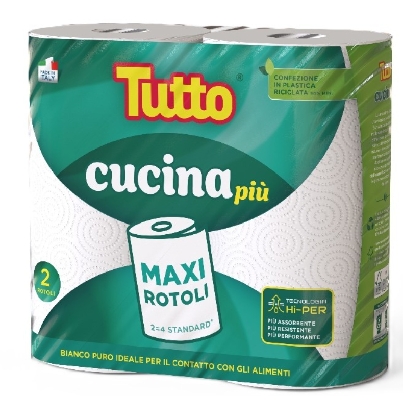 TUTTO 2 KITCHEN TOWELS PLUS