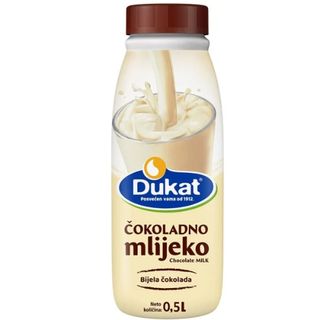 Dukat čokoladno mlijeko bijela čokolada 500ml