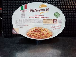 FETTUCCINE AL RAGU 300GR. surgelato da riscaldare