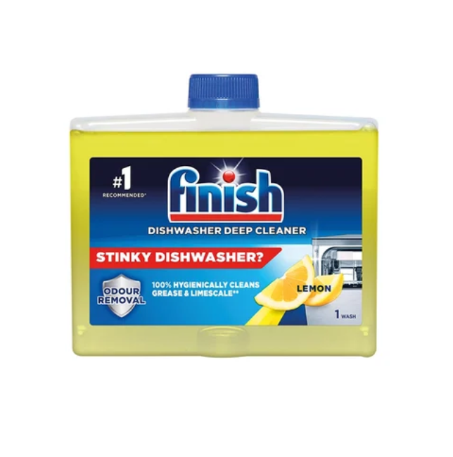 Finish Nettoyant Machine Lave-Vaisselle Citron – 1 Lavage
