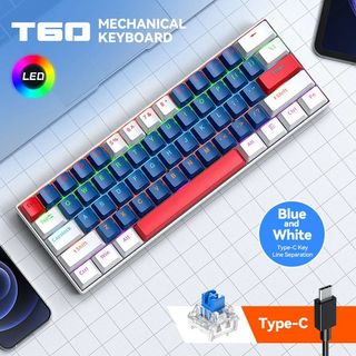 T WOLF T60-GAMING (მექანიკური) კლავიატურა