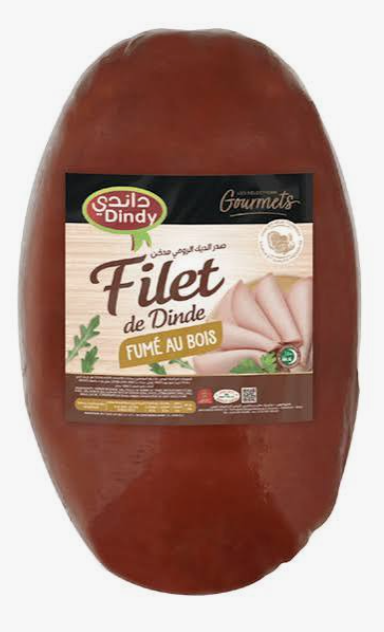 Dindy Filet de Dinde Fumé au Bois – 200 g