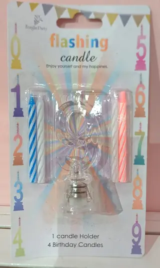 BOUGIE LED chiffre 9
