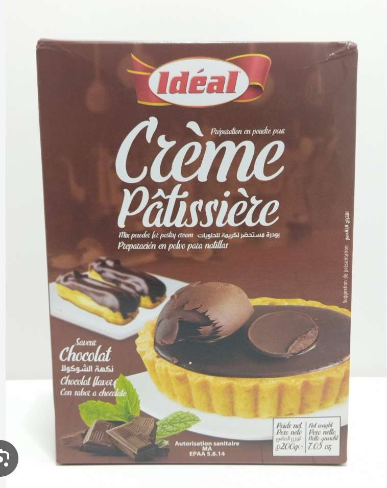 Idéal Préparation pour Crème Pâtissière Saveur Chocolat – 200 g