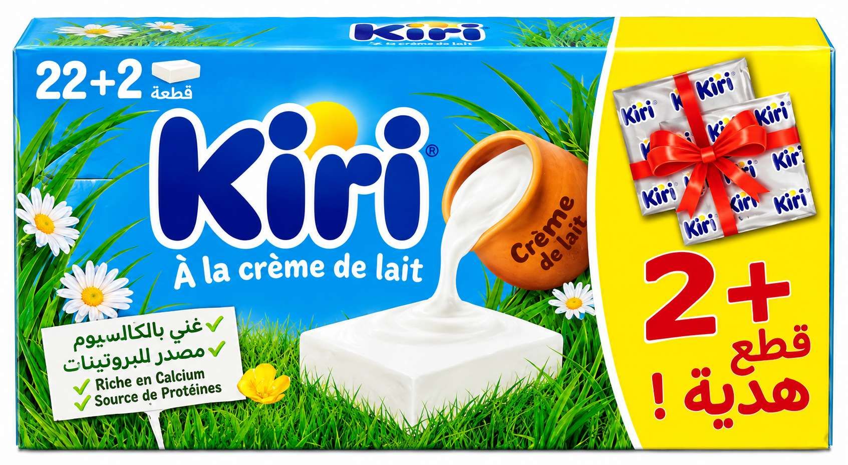 Kiri Fromage à la Crème de Lait – 22 + 2 Portions Offertes