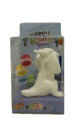 თაბაშირის თოჯინა+საღებავი