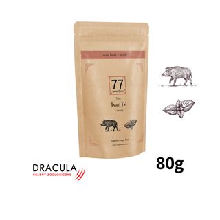 77 Seven Seven Ivan IV+ Mini Crispy Bites z dzika z pokrzywą 80g