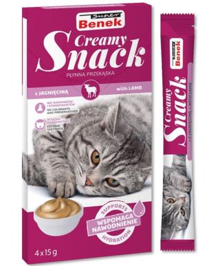 SuperBenek Creamys 4*15g à l'agneau