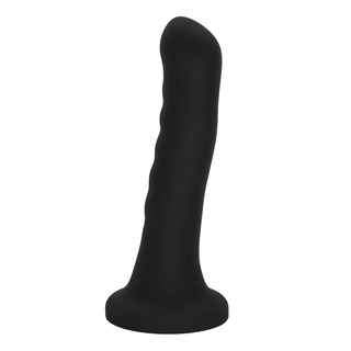 Mokko Toys Smooth Bendable Dildo Black