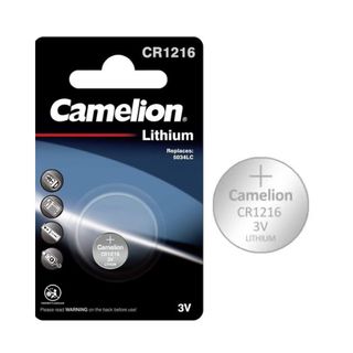 Camelion PILE Bouton CR1216 Lithium 3V