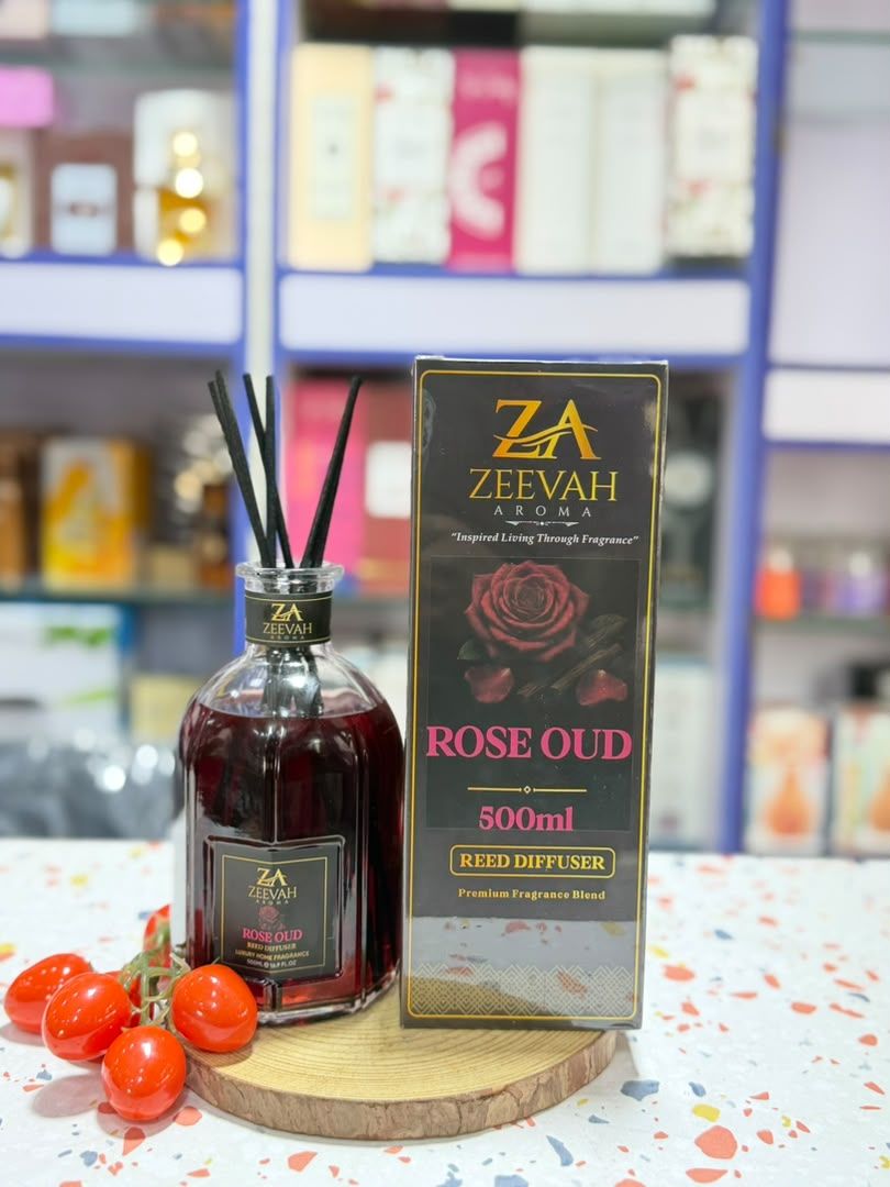 ZEEVAH AROMA Rose Oud Fragrance, 500ml