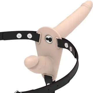 Arnes doble vaginal anal vibracion para mujer FETISH