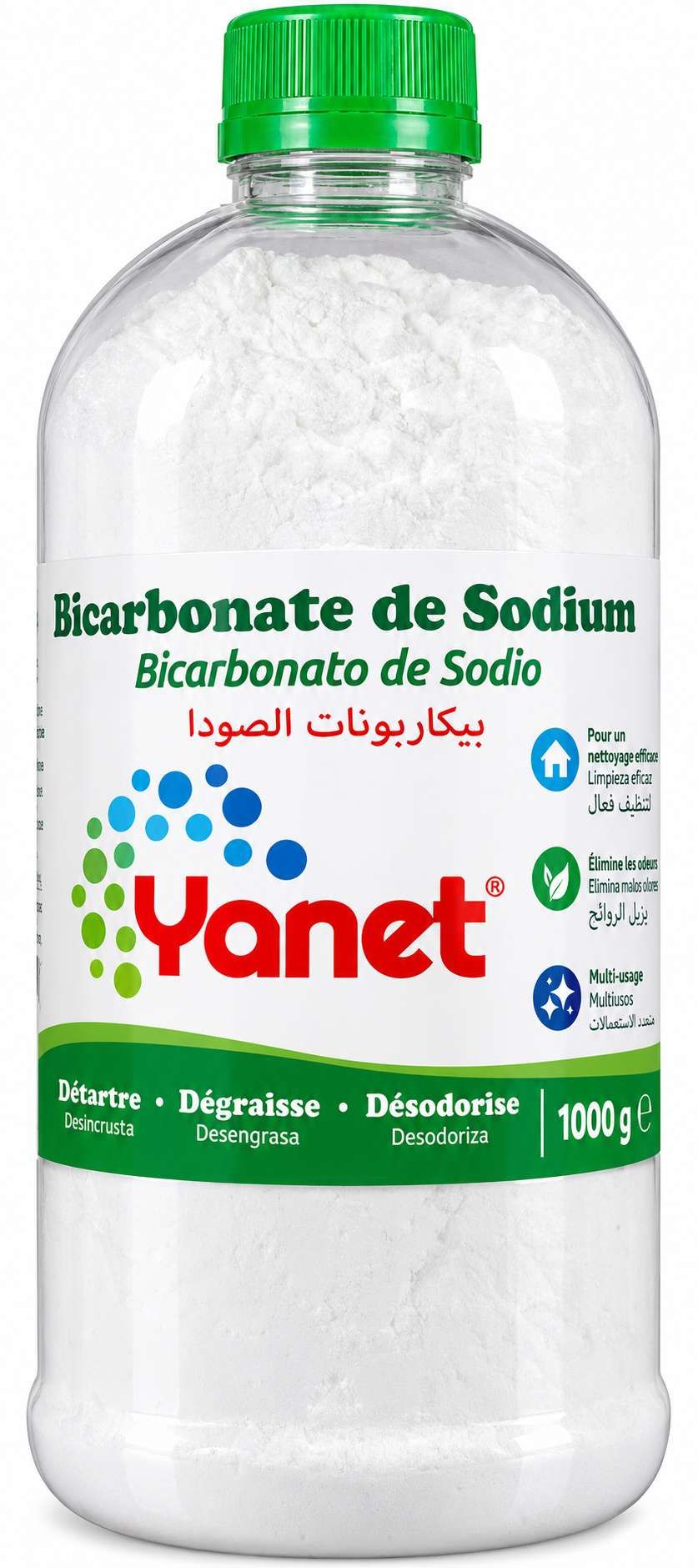 Yanet Bicarbonate de Sodium – 1000 g