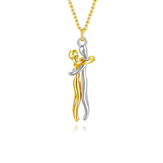 Collier Conceptuel Étreinte d'Amour CGTP001