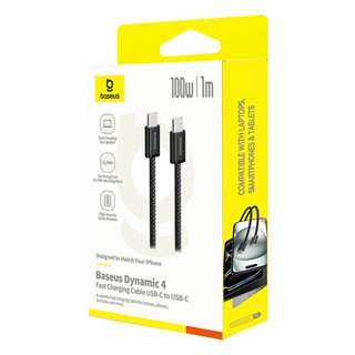 Baseus Dynamic 4 Câble 100W Rapide 1m USB-C vers USB-C